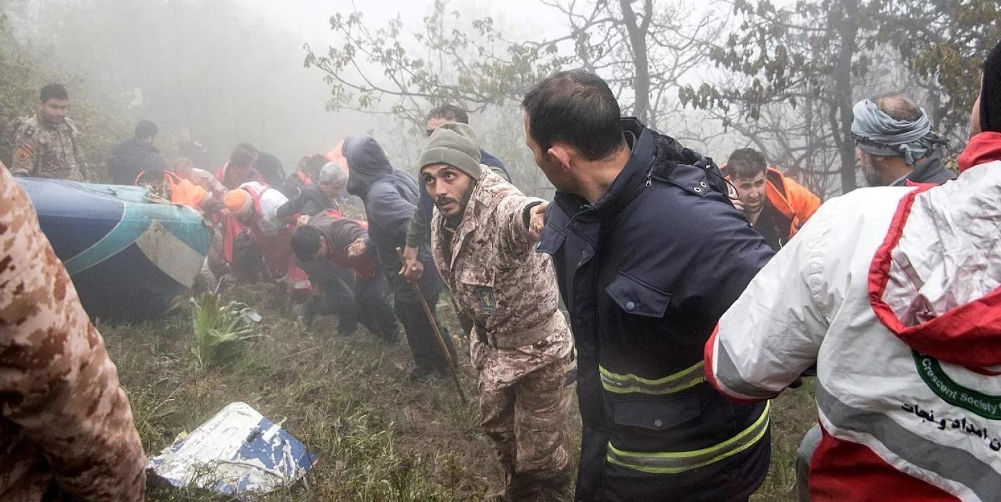 یافته شدن لاشه بالگرد ساقط شده 