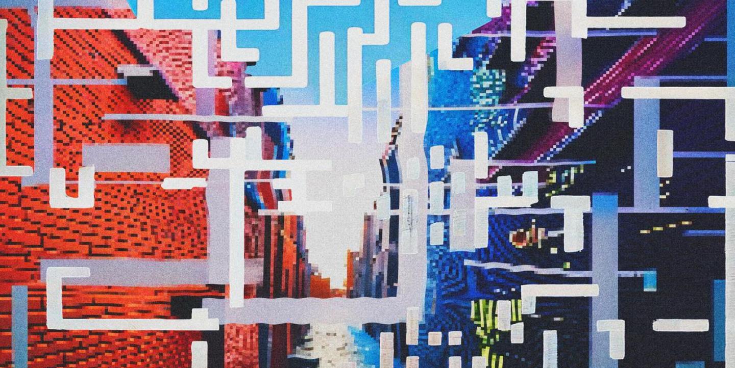 Web of Influence I by Elise Racine & The Bigger Picture