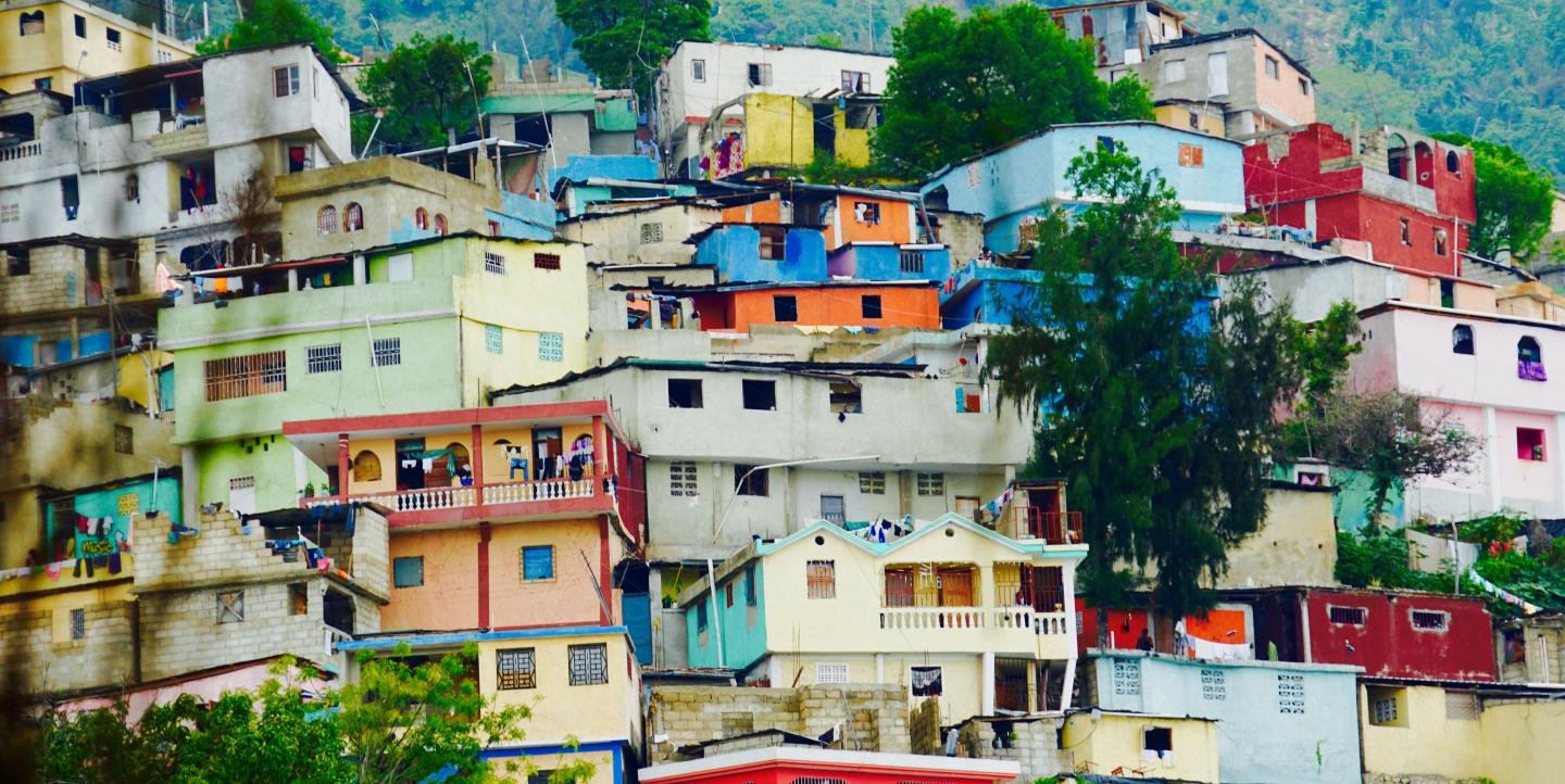 View of Pétionville, Haiti