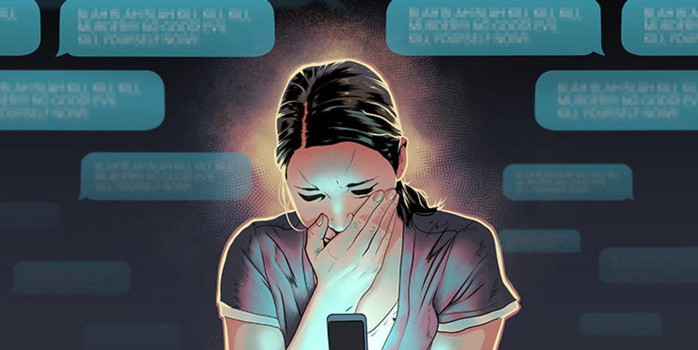 التهديد عبر الإنترنت