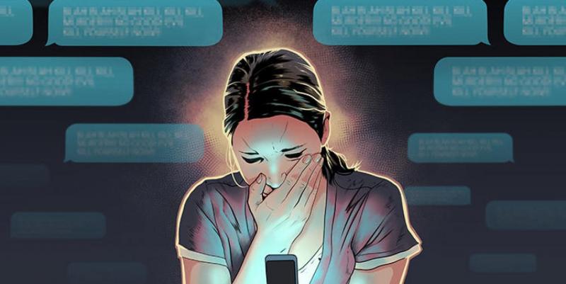 التهديد عبر الإنترنت